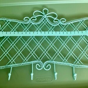 Earring necklace hanging jewelry display